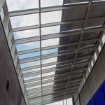 Dachverglasung Sonnenschutz